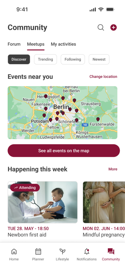 Community screen 3
